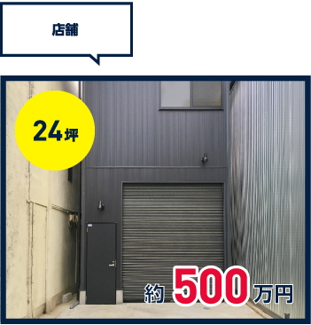 携帯ショップ／50坪／550万円